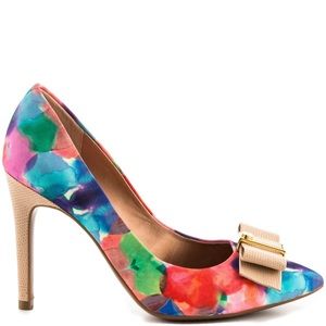 Short Isaac Mizrahi New York Rose Floral - Taille 12, Coton Stretch